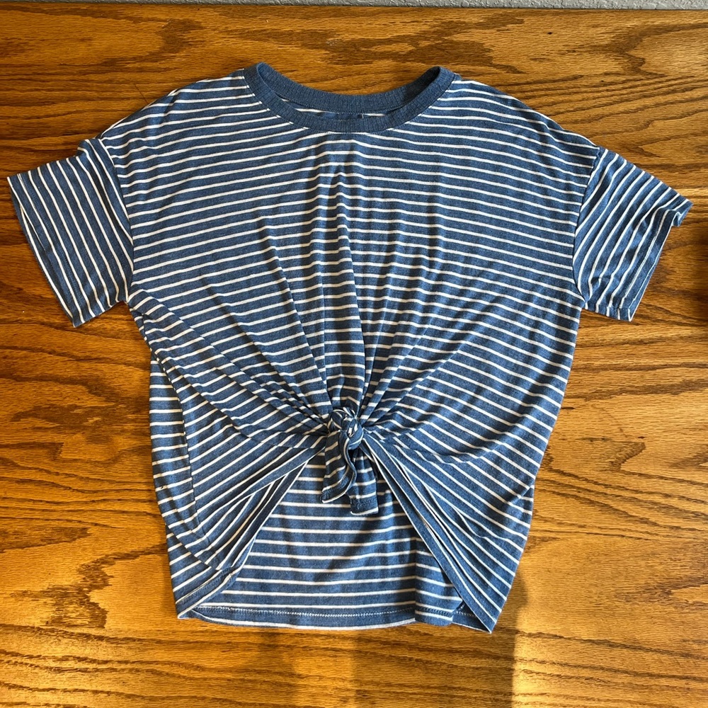 Modish Rebel striped shirt.